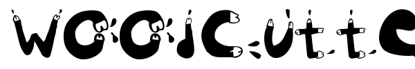 Woodcutter Pollita Alegre font preview
